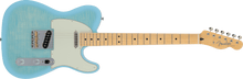 Fender Japan Hybrid II Telecaster Electric Guitar, Maple FB, Celeste Blue