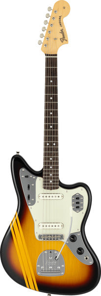 [PREORDER] Fender Japan Traditional 2025 Collection 60s Jaguar Electric Guitar, RW FB, 3-Tone Sunburst/Aged Nat