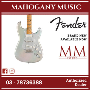 Fender H.E.R. Stratocaster Electric Guitar, Maple FB, Chrome Glow