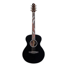 Covenant Guitar FOCUS BLACK 40 inch Solid Top Acoustic Guitar including Soft Case - Black