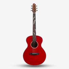 Covenant Guitar FOCUS RED 40 inch Solid Top Acoustic Guitar including Soft Case - Red