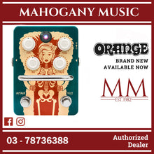 Orange Fur Coat Octave Fuzz Pedal