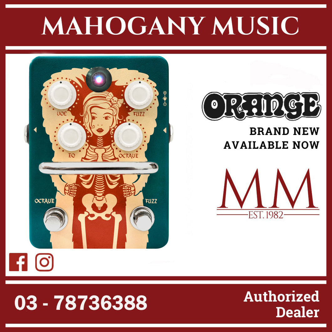 Orange Fur Coat Octave Fuzz Pedal