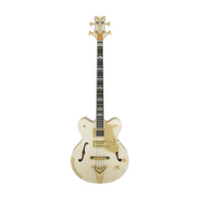 [PREORDER] Gretsch G6136B-TP-AWT Petersson Signature Falcon 4-String Bass, Aged White Lacquer