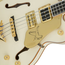 [PREORDER] Gretsch G6136B-TP-AWT Petersson Signature Falcon 4-String Bass, Aged White Lacquer