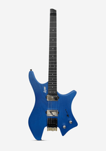 Luxars Headless S-G62-BL Blue Electric Guitar