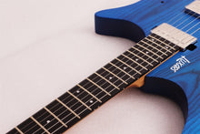 Luxars Headless S-G62-BL Blue Electric Guitar