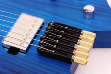 Luxars Headless S-G62-BL Blue Electric Guitar