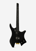Luxars Headless S-G62-BK Black Electric Guitar