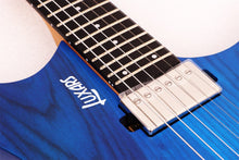 Luxars Headless S-G62-BL Blue Electric Guitar