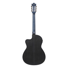 Ibanez GA5FMTCE-OB GA Series Classical Acoustic Electric Guitar, Open Pore Blue Berry