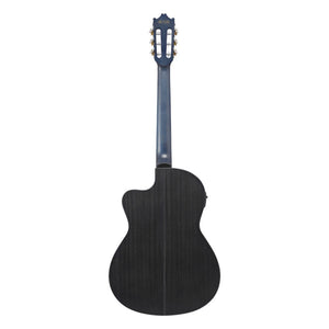 Ibanez GA5FMTCE-OB GA Series Classical Acoustic Electric Guitar, Open Pore Blue Berry