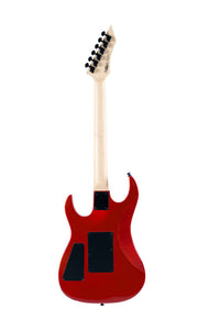 B.C. Rich Gunslinger Retro II with Floyd Rose Electric Guitar - Candy Red