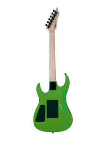 B.C. Rich Gunslinger Retro II with Floyd Rose Electric Guitar - Green Pearl