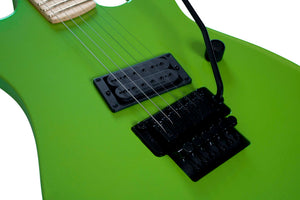 B.C. Rich Gunslinger Retro II with Floyd Rose Electric Guitar - Green Pearl