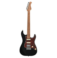 Bacchus GS-2DX RSM/M-BLK Universe Series Roasted Maple Electric Guitar, Black