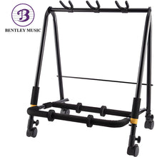 Hercules GS523B Plus 3-PC Guitar Display Rack W/ Casters