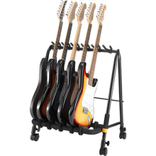 Hercules GS523B Plus 3-PC Guitar Display Rack W/ Casters