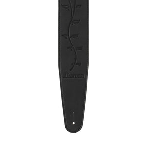 Ibanez GSTL60-BK Synthetic Leather Strap, Black