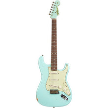 [PREORDER] Fender Custom Shop 1960 Stratocaster Relic Electric Guitar w/Matching Peg, Seafoam Green Sparkle