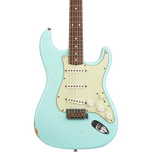 [PREORDER] Fender Custom Shop 1960 Stratocaster Relic Electric Guitar w/Matching Peg, Seafoam Green Sparkle
