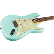 [PREORDER] Fender Custom Shop 1960 Stratocaster Relic Electric Guitar w/Matching Peg, Seafoam Green Sparkle
