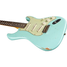 [PREORDER] Fender Custom Shop 1960 Stratocaster Relic Electric Guitar w/Matching Peg, Seafoam Green Sparkle