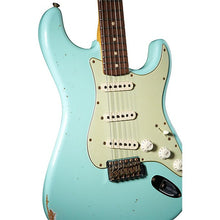[PREORDER] Fender Custom Shop 1960 Stratocaster Relic Electric Guitar w/Matching Peg, Seafoam Green Sparkle