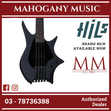 HILS NEXT HNB3 - Short Scale Headless Bass - Satin Black