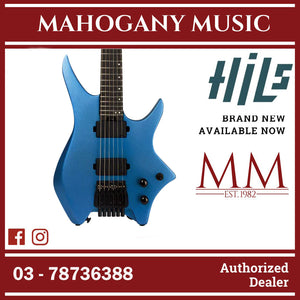 HILS NEXT Series Headless Guitar HN3 - Electric Blue