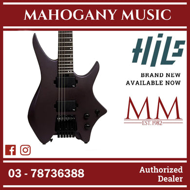 HILS NEXT Series Headless Guitar HN3 - Satin Metallic Deep Purple