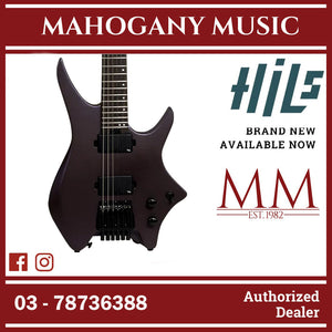 HILS NEXT Series Headless Guitar HN3 - Satin Metallic Deep Purple