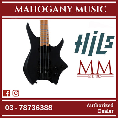 HILS NEXT Series Headless Guitar HN4 - Satin Black