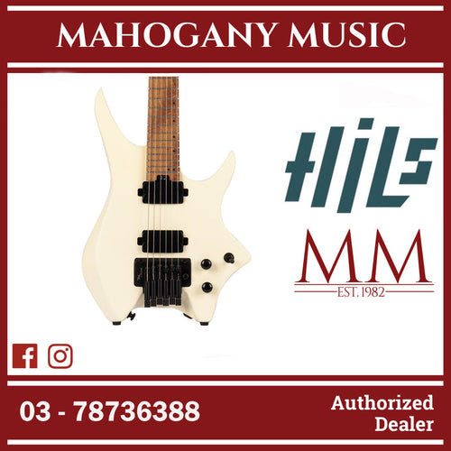 HILS NEXT Series Headless Guitar HN4 - Satin Ivory