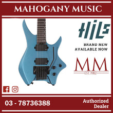 HILS NEXT Series Headless Guitar HN5 - Electric Blue
