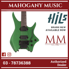HILS NEXT Series Headless Guitar HN5 - Metallic Green