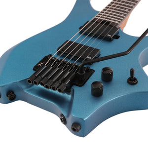HILS NEXT Series Headless Guitar HN5 - Electric Blue