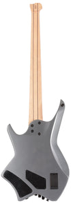HILS NEXT HNB5-5 String Multi-Scale Bass w Fanned Frets - Gloss Gunmetal Grey