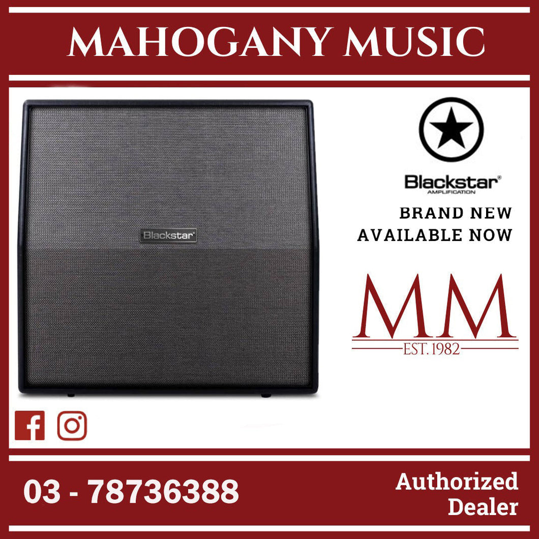 Blackstar HTV412A-MKIII 4x12in 320-Watt Electric Guitar Amp Cabinet, Angled