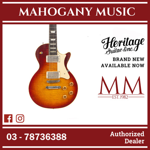 [PREORDER] Heritage Custom Shop Core Collection H-150 Electric Guitar with Case, Dark Cherry Sunburst (Artisan