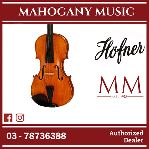 Hofner AS060 Solid Spruce Top Violin with Case - Size 4/4 ( AS060 / AS-60 / AS 60 / AS-60-4/4 )