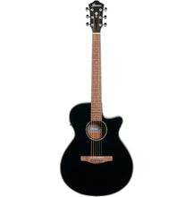 Ibanez AEG50-BK AEG Series Grand Concert Acoustic Electric Guitar, Black High Gloss