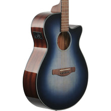 Ibanez AEG50-IBH AEG Series Grand Concert Acoustic Electric Guitar, Indigo Blue Burst High Gloss