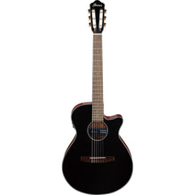 Ibanez AEG50N-BKH AEG Series Nylon Stringed Acoustic Electric Guitar, Black High Gloss