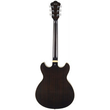 Ibanez AS53-TKF Artcore AS Series Electric Guitar, Transparent Black Flat