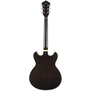 Ibanez AS53-TKF Artcore AS Series Electric Guitar, Transparent Black Flat