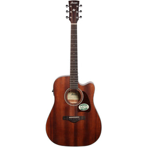 Ibanez AW54CE-OPN Artwood Series Acoustic Electric Guitar, Open Pore Natural