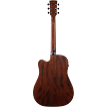Ibanez AW54CE-OPN Artwood Series Acoustic Electric Guitar, Open Pore Natural
