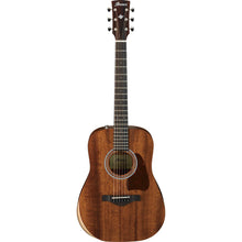 Ibanez AW54JR-OPN Artwood Series Medium Scale Acoustic Guitar, Open Pore Natural