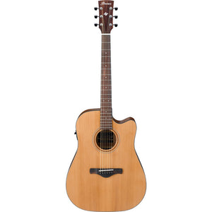 Ibanez AW65ECE-LG Artwood Series Acoustic Electric Guitar, Natural Low Gloss